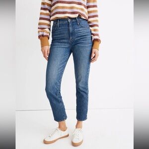 Madewell Classic Straight Jeans in Coldbrook Wash